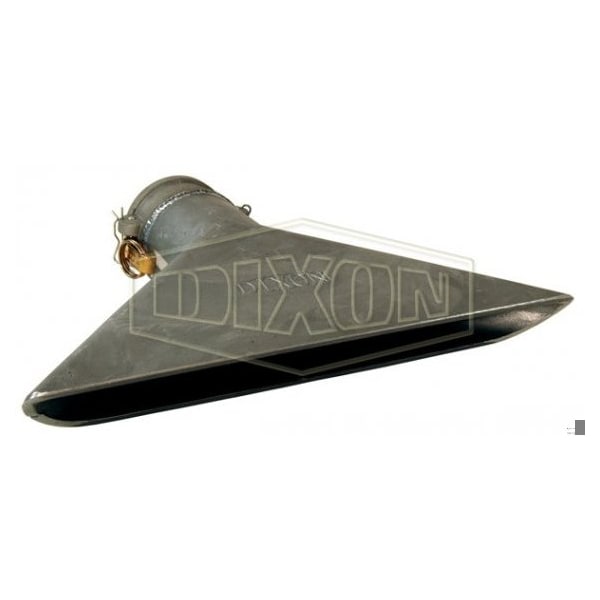 Street Cleaning Nozzle, 2 in Inlet, Aluminum Body